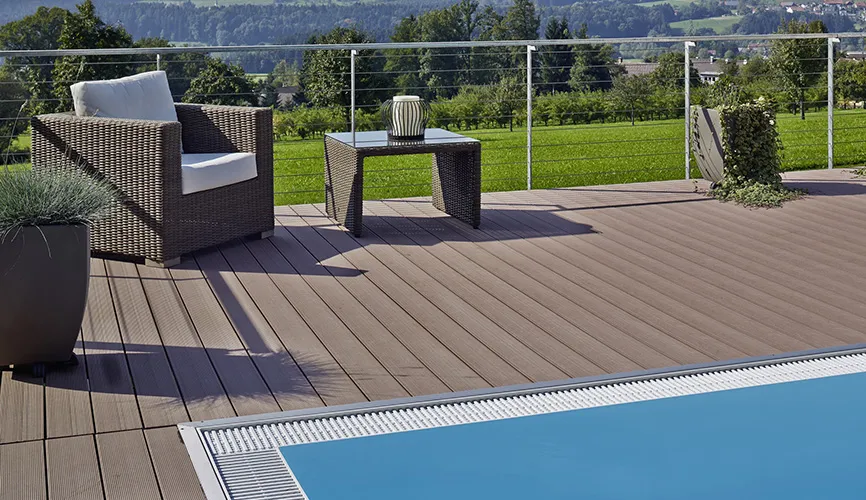 Террасная доска: разновидности, характеристика, правила монтажа